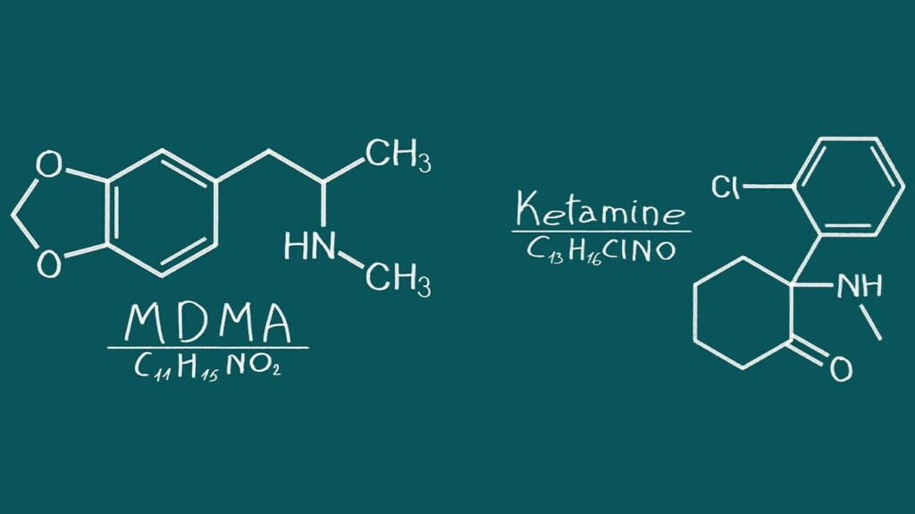 MDMA vs Ketamine