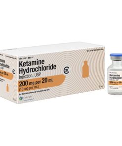 Ketamine HCL Injection, 10mg/mL, 20mL Vial
