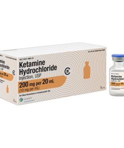 Ketamine HCL Injection, 10mg/mL, 20mL Vial
