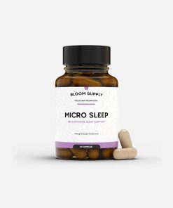 Micro Sleep Microdose Mushroom Capsules - Bloom Supply