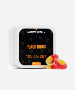 Peach Rings – THC Infused Gummies - Bloom Supply