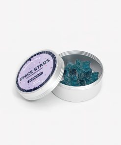 Space Stars – Blueberry THC Infused Gummies (1000mg) - Bloom Supply