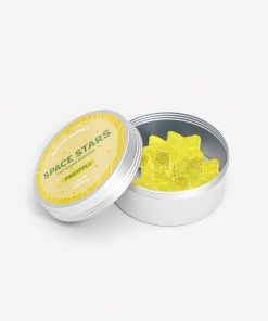 Space Stars – Pineapple THC Infused Gummies (1000mg) - Bloom Supply